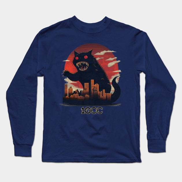 10cc Long Sleeve T-Shirt by Bike Ilustrada